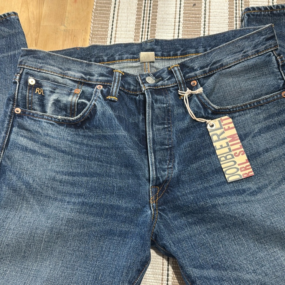 Men’s new with tag RRL Ralph Lauren selvedge jeans
